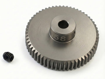 64 Pitch Pinion Gear 58T (7075 w/ Hard Coating)