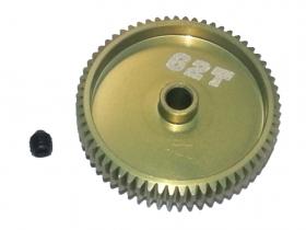 64 Pitch Pinion Gear 62T (7075 w/ Hard Coating)