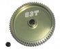 64 Pitch Pinion Gear 63T (7075 w/ Hard Coating)