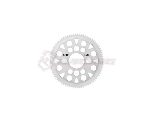 3Racing 64 Pitch Plastic Spur Gear 101T Ver.2