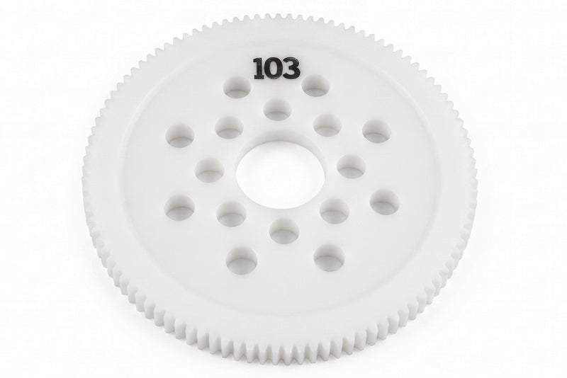 3Racing 64 Pitch Plastic Spur Gear 103T