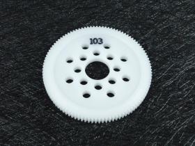 3Racing 64 Pitch Plastic Spur Gear 103T