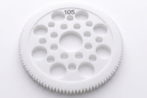 3Racing 64 Pitch Plastic Spur Gear 105T