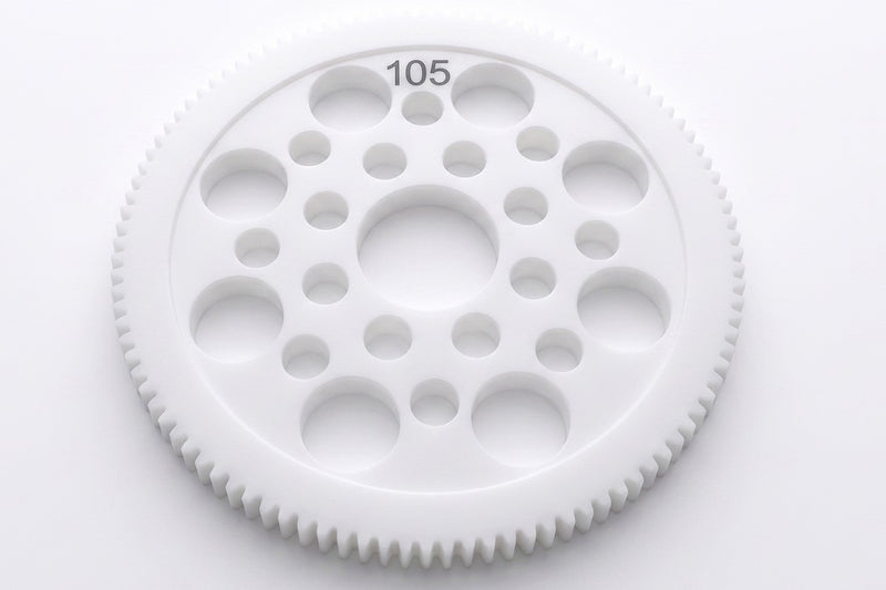3Racing 64 Pitch Plastic Spur Gear 105T