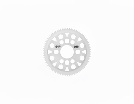 3Racing 64 Pitch Plastic Spur Gear 108T Ver.2