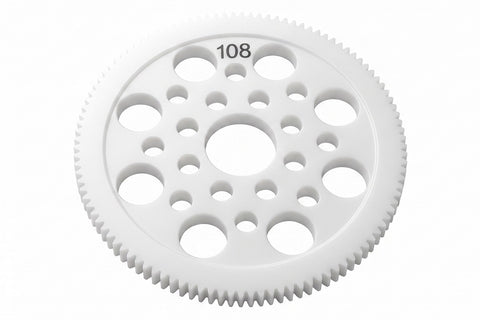 3Racing 64 Pitch Plastic Spur Gear 108T