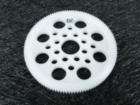 3Racing 64 Pitch Plastic Spur Gear 116T