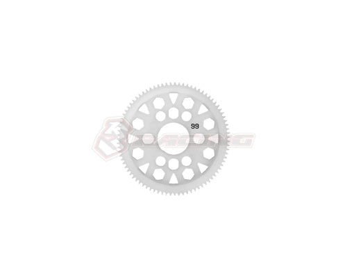 3Racing 64 Pitch Plastic Spur Gear 99T Ver.2