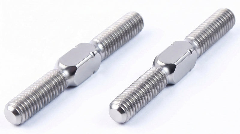 3Racing 64 Titanium 3mm Turnbuckle - 21mm (2 Pcs)
