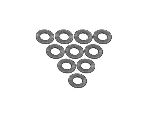 3Racing Aluminium M3 Flat Washer 0.5mm (10 Pcs) - Titanium