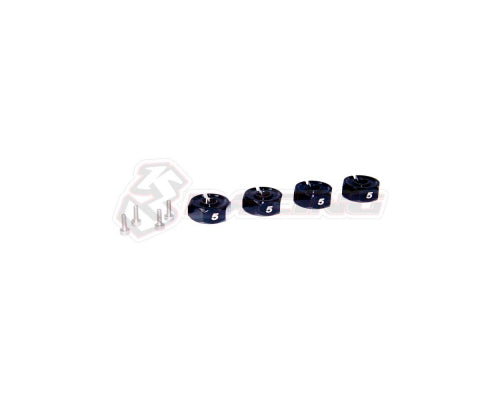 Wheel Adaptor (5mm) - Black