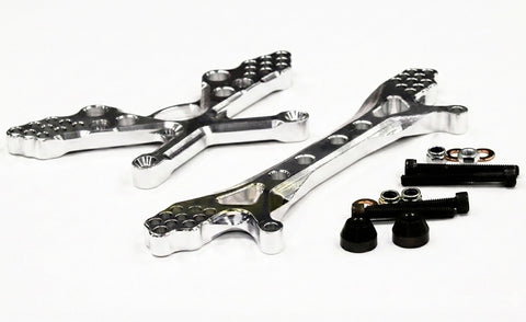 Billet Machined Type III Front & Rear Shock Tower Set for HPI 5B, 5B2.0 & 5T