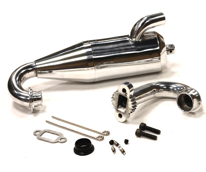 Type A Chrome Tune Pipe Exhaust for Baja 5T