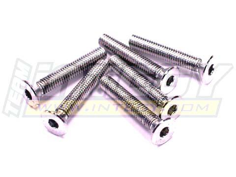 7075 Lightweight Aluminium Flat Head Screw (6) 3x18mm