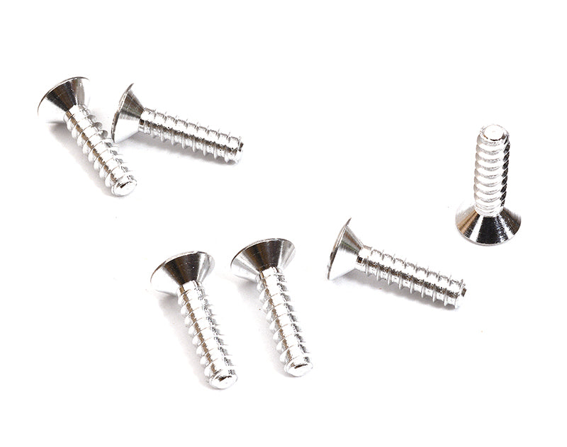 7075 Lightweight Aluminium Flat Head Tapping Screw (6) 3x12mm