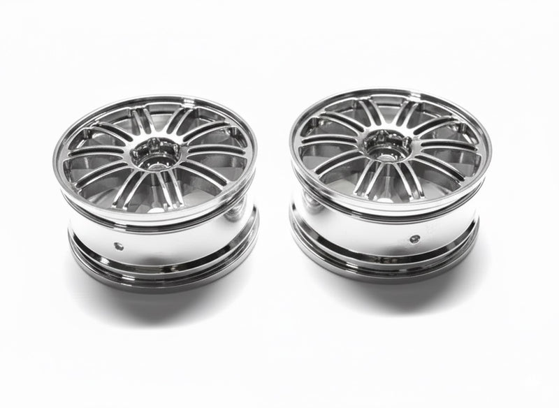 26mm 10 Dual Spoke Chrome Wheel for Touring Car