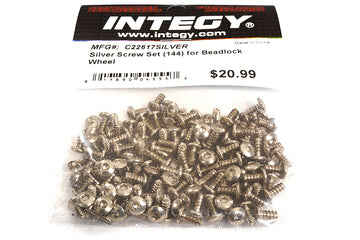 Silver Screw Set (144) for Beadlock Wheel