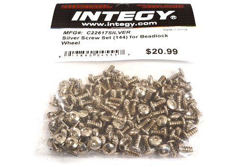 Silver Screw Set (144) for Beadlock Wheel