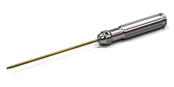 Wrench Ti-Nitride Allen Hex 0.05 Inch Size (Handle: 12mm O.D.)