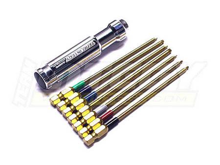 QuickPit 7-Piece Hex Wrench Set - Durable Multi-Size Tools