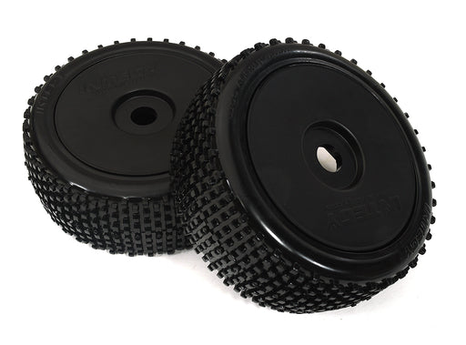 1/8 Buggy Dish Wheel+Tire (2) SQ-Pattern 17mm (O.D.=110mm)