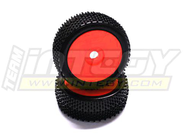 1/8 Buggy Dish Wheel+Tire (2) H-Pattern 17mm (O.D.=110mm)