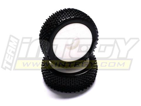 1/8 Buggy Dish Wheel+Tire (2) H-Pattern 17mm (O.D.=110mm)