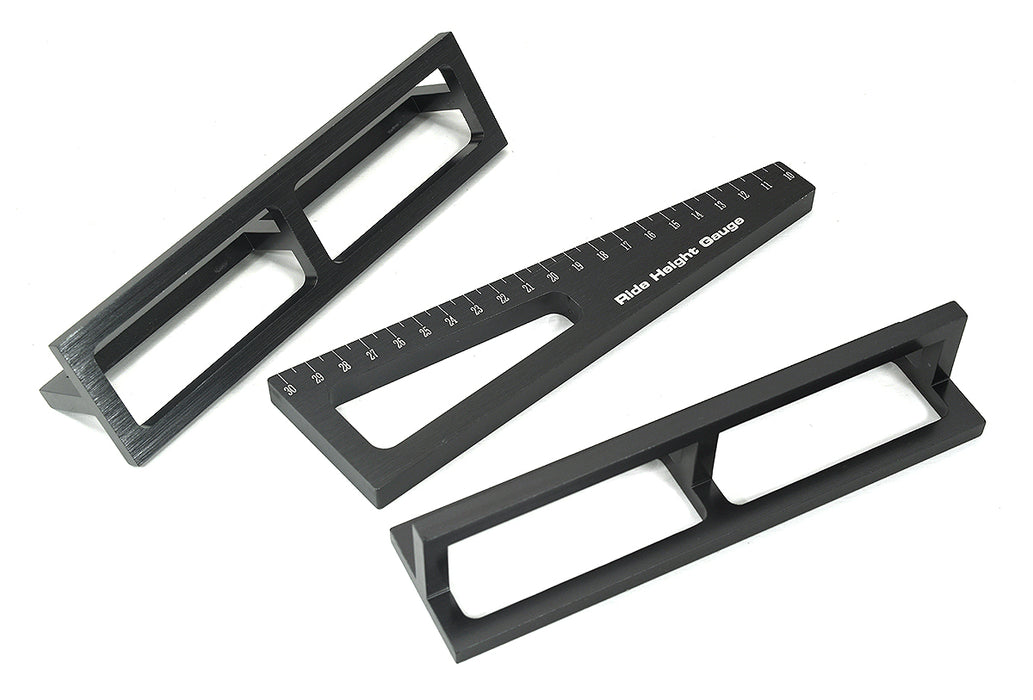 Alloy Droop Gauge + Ride Height Gauge for Mini, Micro 1/18 w/ Droop Stands 20mm