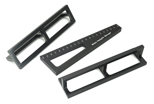 Alloy Droop Gauge + Ride Height Gauge for Mini, Micro 1/18 w/ Droop Stands 20mm