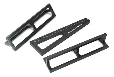 Alloy Droop Gauge + Ride Height Gauge for Mini, Micro 1/18 w/ Droop Stands 20mm