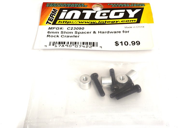 6mm Shim Spacer & Hardware for Rock Crawler