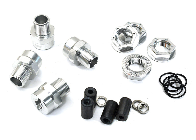 17mm Hex Wheel (4) Hub +6mm Offset for Traxxas 1/10 T-Maxx, Summit & Revo