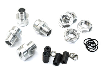 17mm Hex Wheel (4) Hub +6mm Offset for Traxxas 1/10 T-Maxx, Summit & Revo