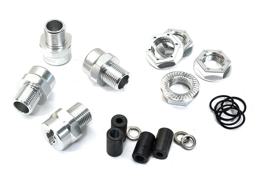 17mm Hex Wheel (4) Hub +6mm Offset for Traxxas 1/10 T-Maxx, Summit & Revo