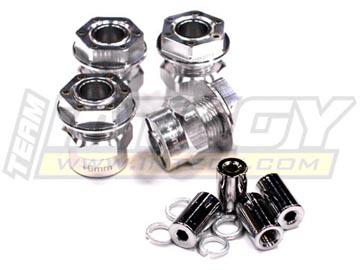 17mm Hex Wheel (4) Hub +6mm Offset for Traxxas 1/10 T-Maxx, Summit & Revo