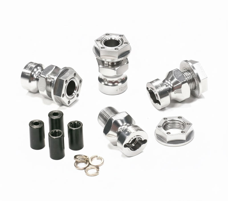 17mm Hex Wheel (4) Hub +12mm Offset for HPI Savage X w/ 6mm Axles