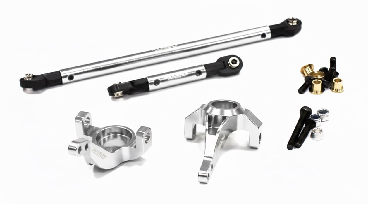 Alloy Steering Block & Linkage (2) for Axial SCX-10 CF-100, Dingo & Honcho