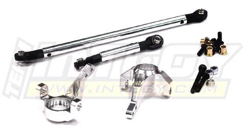 Alloy Steering Block & Linkage (2) for Axial SCX-10 CF-100, Dingo & Honcho