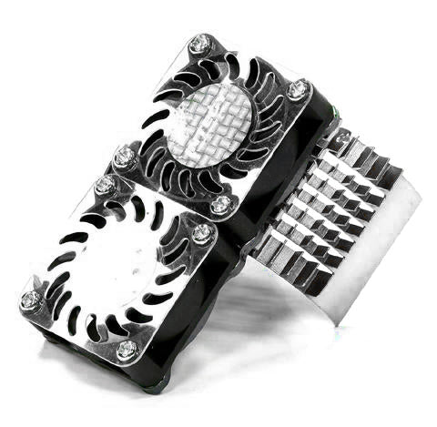 Super Motor Heatsink+Twin Cooling Fan 750 for Traxxas Summit