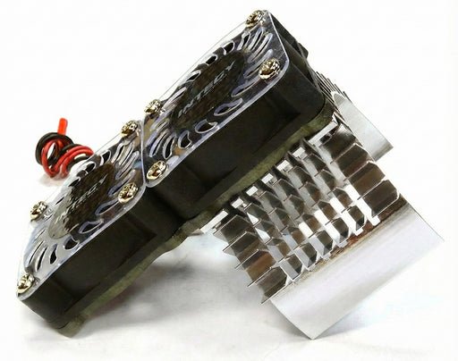 Super Motor Heatsink+Twin Cooling Fan 750 for Traxxas Summit