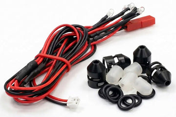 Lexan Body Mounting Hole LED Light Marker Set 6V for 3mm, 4mm & 5mm Posts