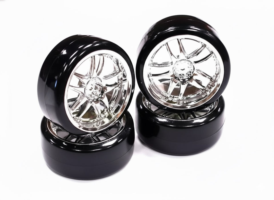 Type III Complete Wheel & Tire Set (4) for Drift Racing