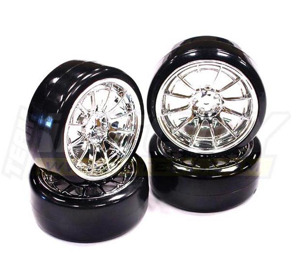 Type IV Complete Wheel & Tire Set (4) for Drift Racing