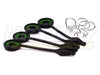 Large Body Pin w/ Holder System (4) for 1/8 Scale