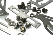 Universal Setup Station w/ Bag for 1/8 & 1/10 Off-Road, SC & MT | Fits: Kyosho V-One-R, Savage-X, Kyosho MP7.5, R40 Nitro, Associated Monster GT, Kyosho Inferno 777, Jato 2.5/3.3, Mini-LST, Hellfire, Stampede 2WD, Associated GT2, 8ight/8ight-T + more - Pr