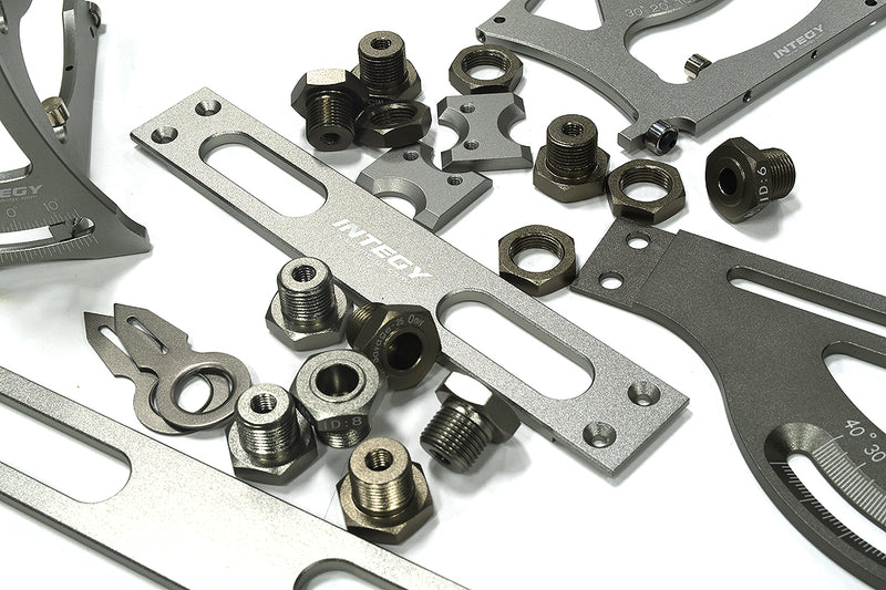 Universal Setup Station w/ Bag for 1/8 & 1/10 Off-Road, SC & MT | Fits: Kyosho V-One-R, Savage-X, Kyosho MP7.5, R40 Nitro, Associated Monster GT, Kyosho Inferno 777, Jato 2.5/3.3, Mini-LST, Hellfire, Stampede 2WD, Associated GT2, 8ight/8ight-T + more - Pr