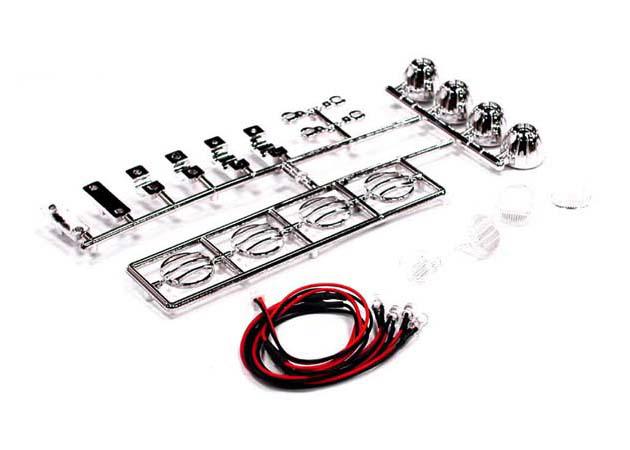 Roof Spot Light Set w/ 4 LED for Scale Off-Road