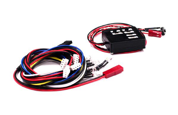 8 LED Flashing Light Kit w/ Multi Flash Mode Control Box
