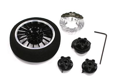 Evolution IV Steering Wheel Set for TRX, HPI, Futaba, Airtronics, Hitec & KO