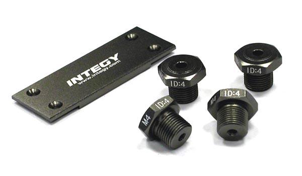 Type J Adapters Set for C23115 Universal Setup Station (1/10 TC, Traxxas 1/16) | E-Revo VXL, Slash VXL, Summit & Rally VXL